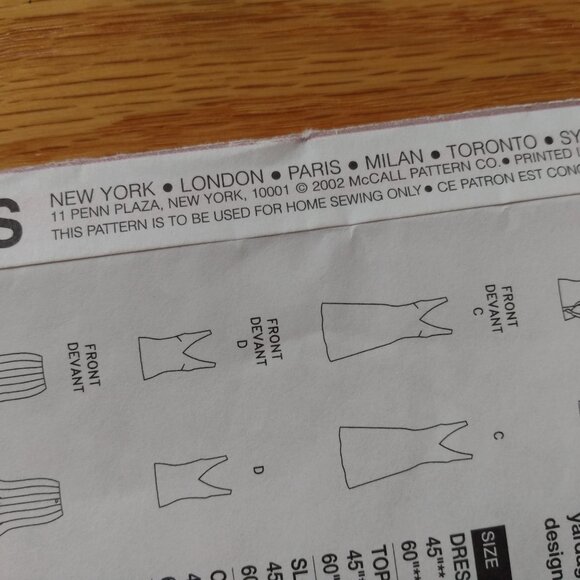 Vintage Vogue Dress Sewing Pattern Top Skirt Size 14-18 Ruffle Gored 2677 - Picture 5 of 10